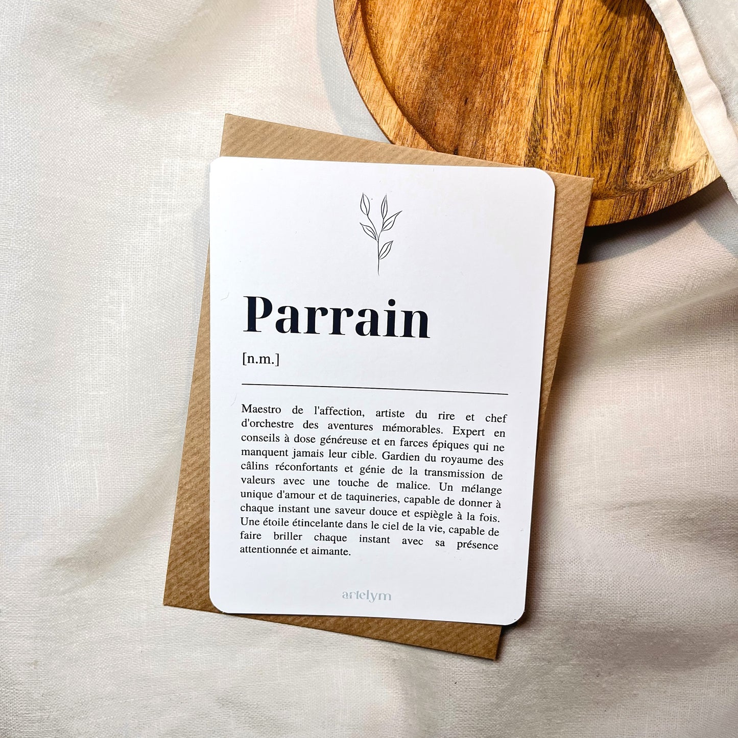 Carte Définition "Parrain"