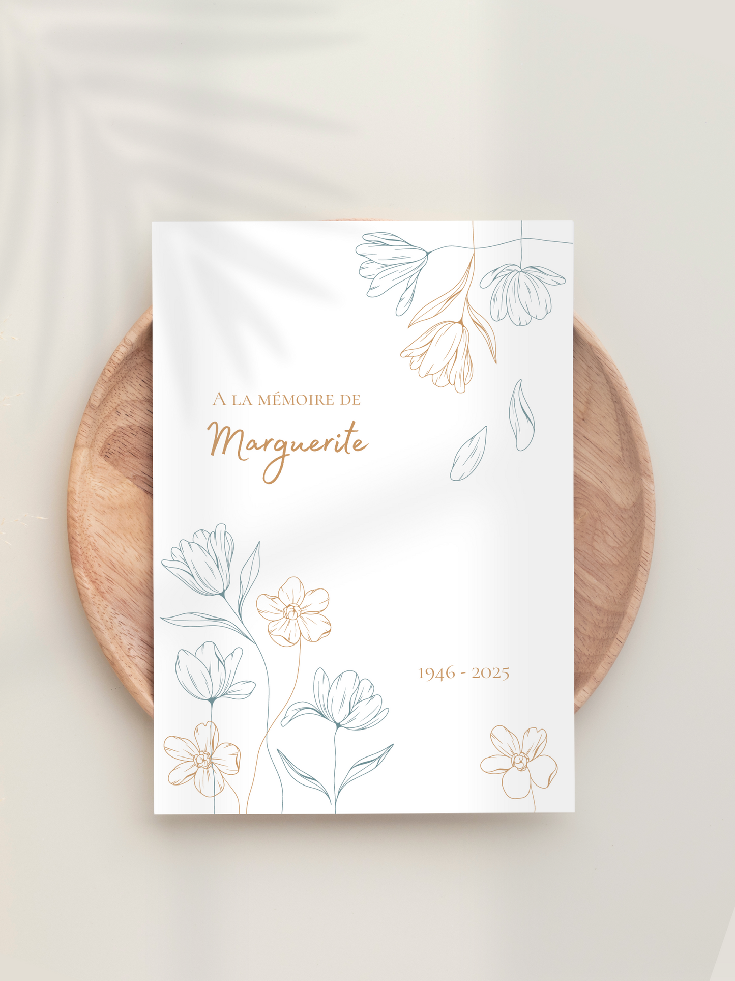 Carte Souvenir - Modèle Auréa