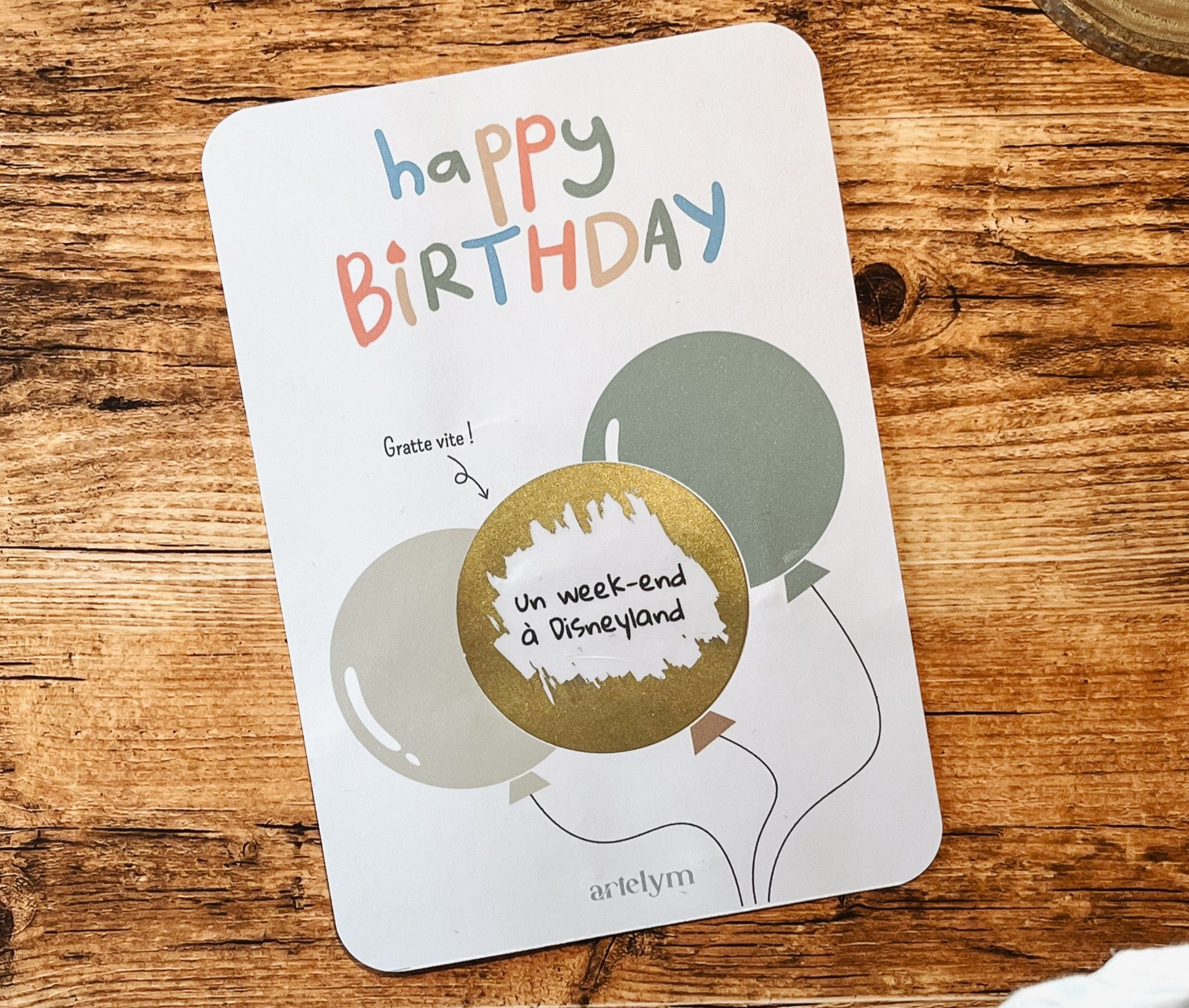 Les cartes à gratter