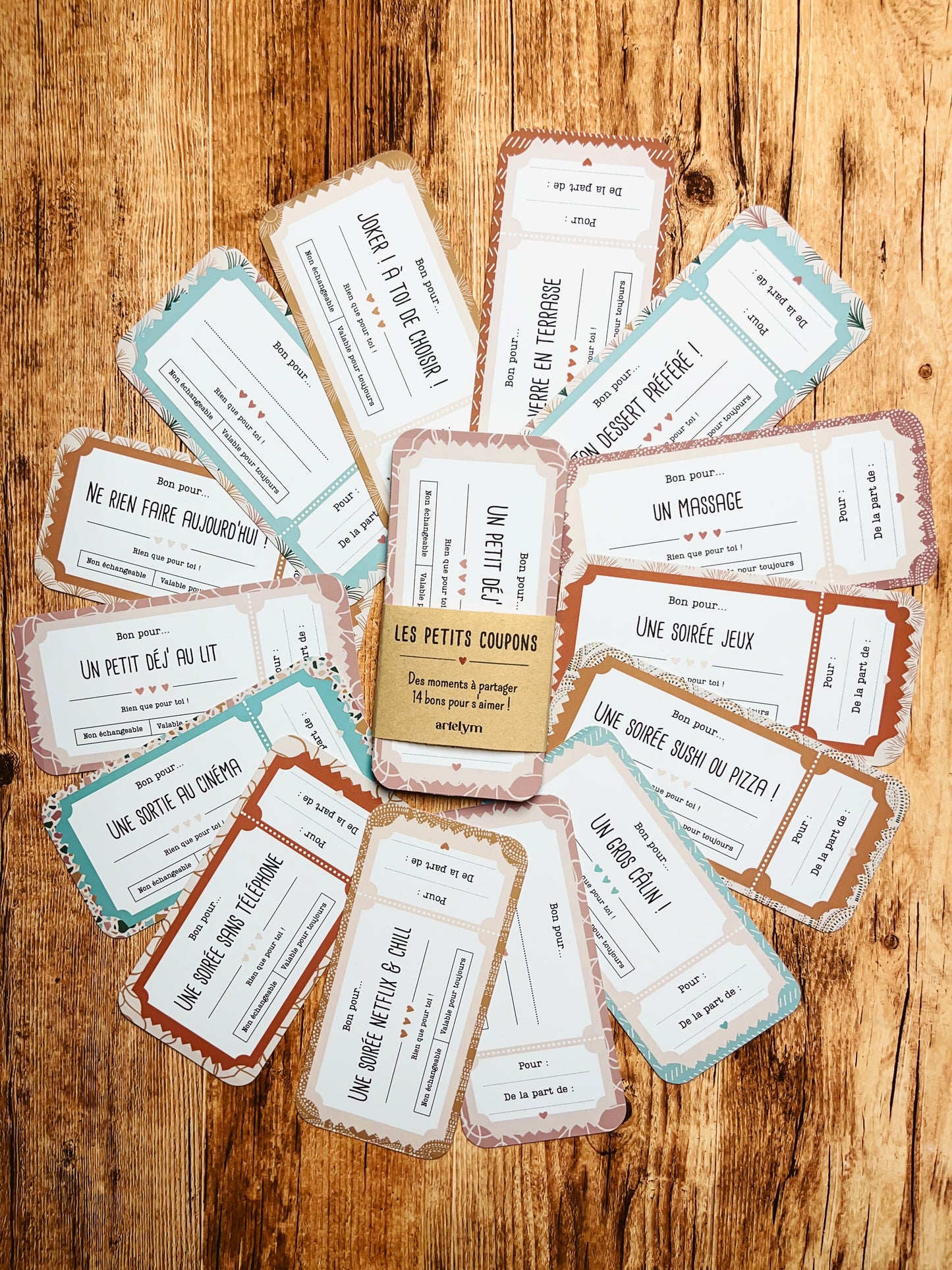 Les Petits Coupons - 14 Bons Moments à Partager à deux