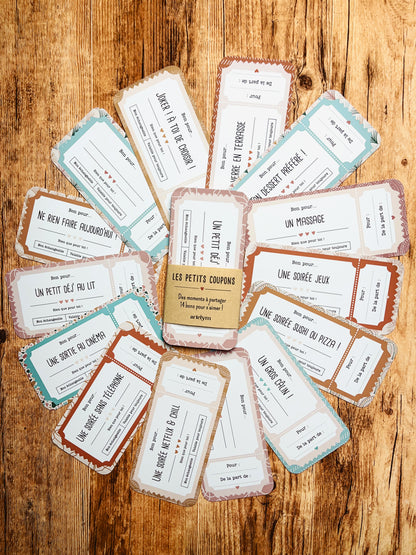 Les Petits Coupons - 14 Bons Moments à Partager à deux