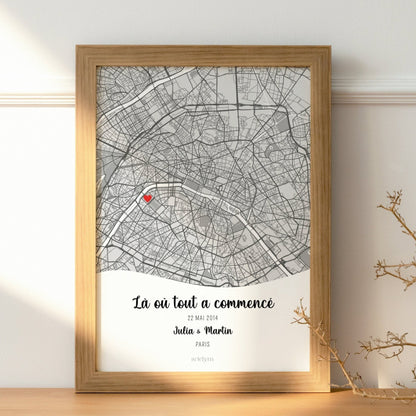 Affiche "Là où tout a commencé..."