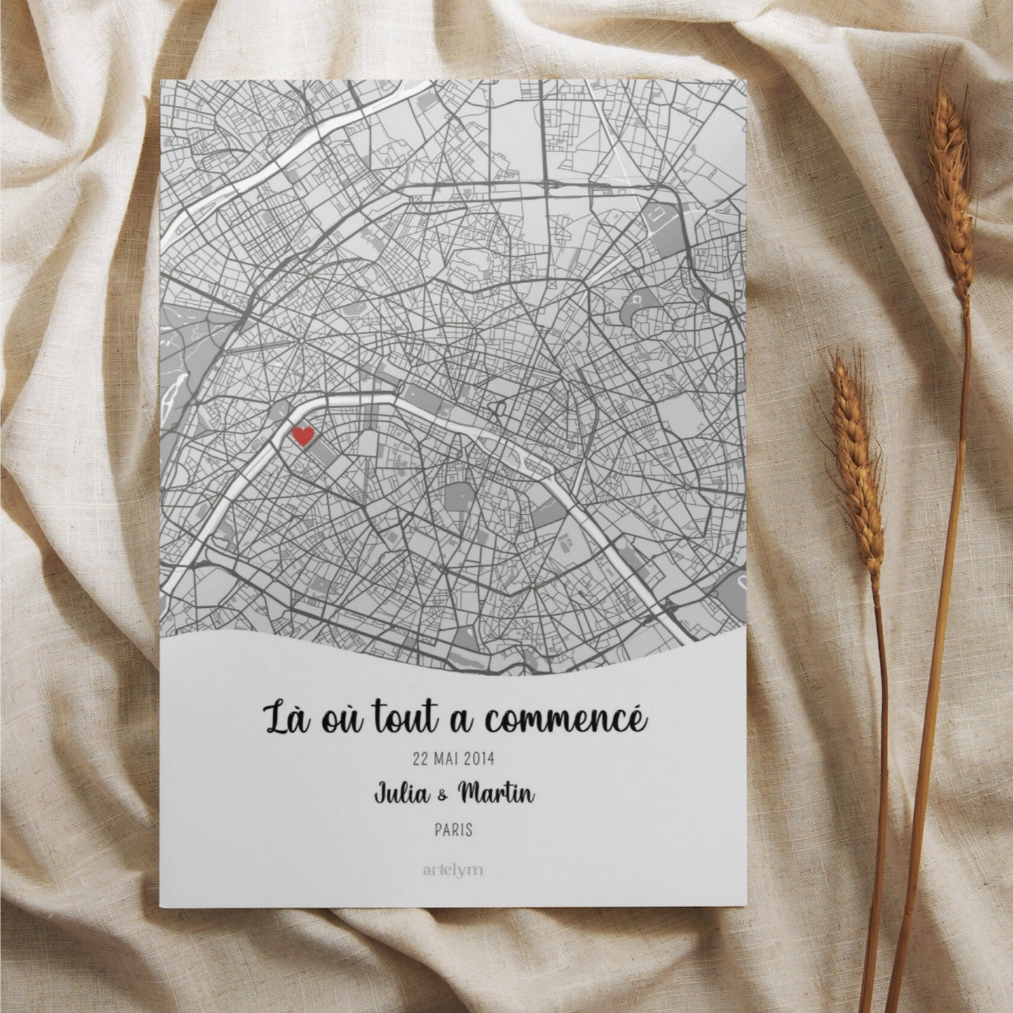 Affiche "Là où tout a commencé..."