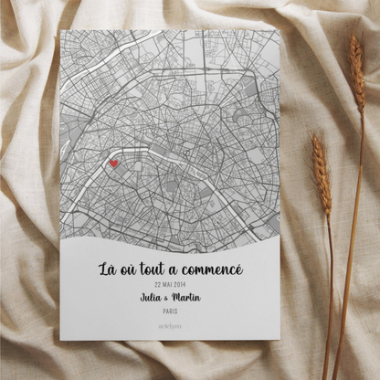 Affiche "Là où tout a commencé..."