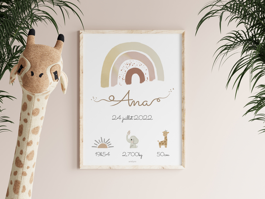 Affiche Naissance